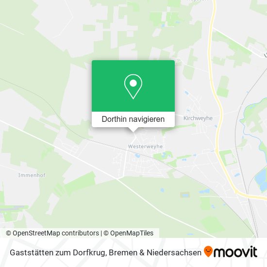 Gaststätten zum Dorfkrug Karte