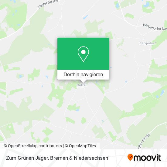 Zum Grünen Jäger Karte
