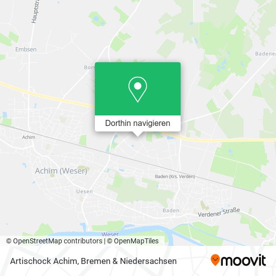 Artischock Achim Karte