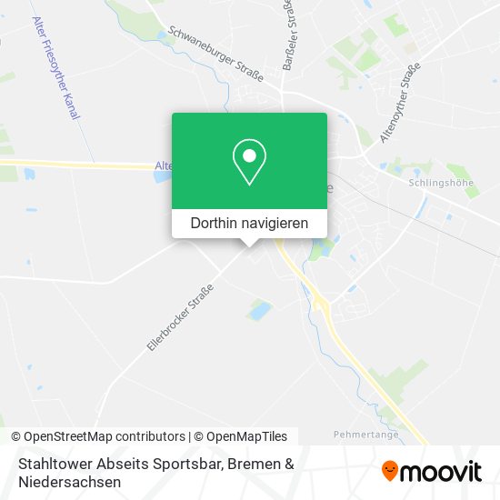Stahltower Abseits Sportsbar Karte
