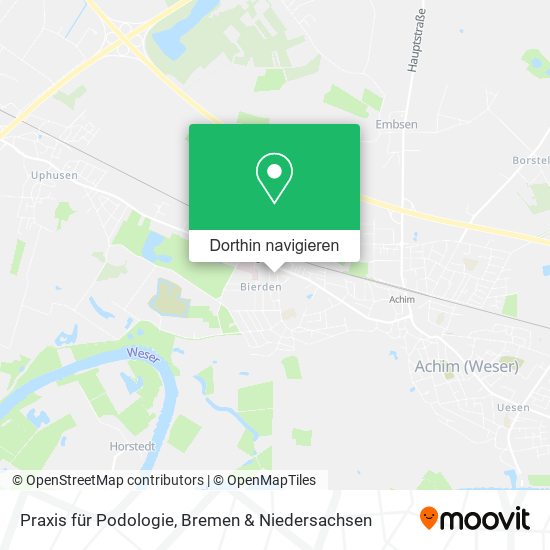 Praxis für Podologie Karte