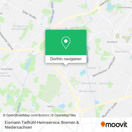 Eismann Tiefkühl-Heimservice Karte