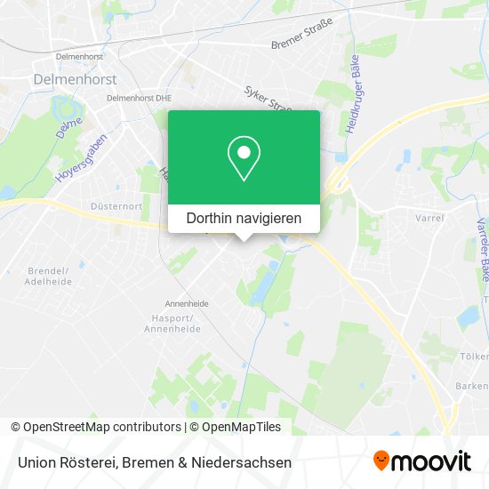 Union Rösterei Karte