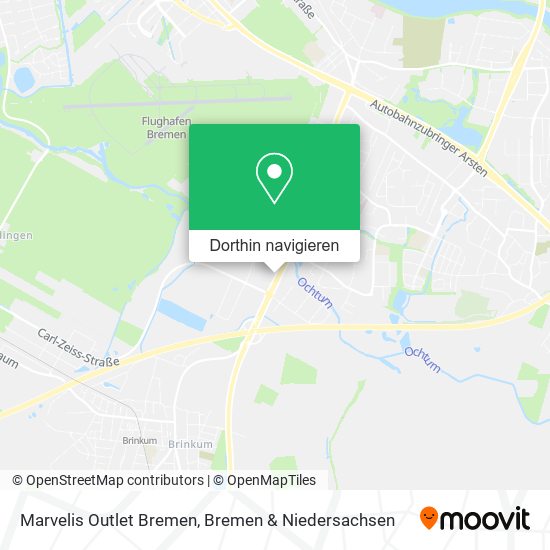 Marvelis Outlet Bremen Karte