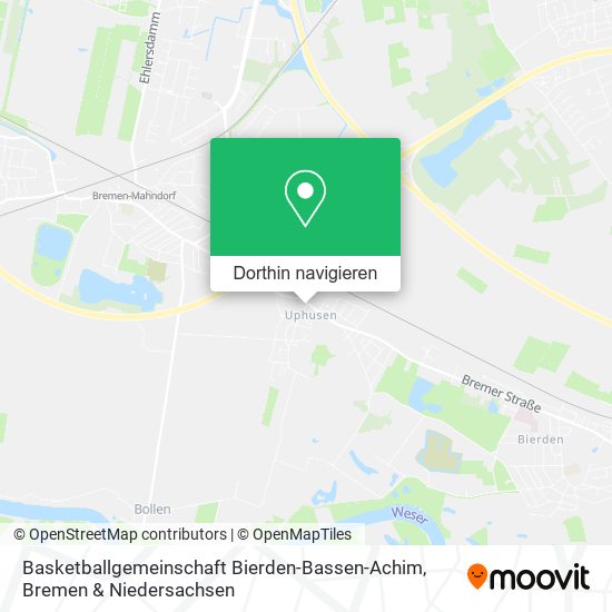 Basketballgemeinschaft Bierden-Bassen-Achim Karte