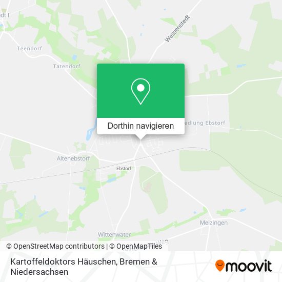 Kartoffeldoktors Häuschen Karte