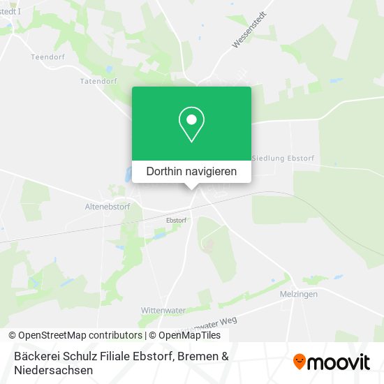 Bäckerei Schulz Filiale Ebstorf Karte