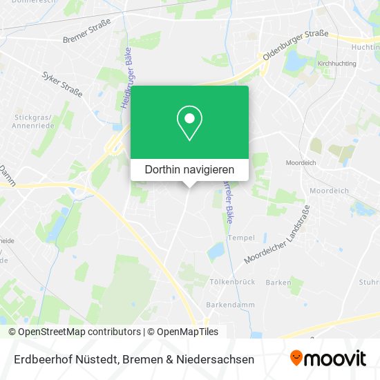 Erdbeerhof Nüstedt Karte