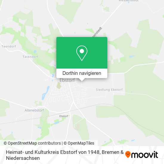 Heimat- und Kulturkreis Ebstorf von 1948 Karte