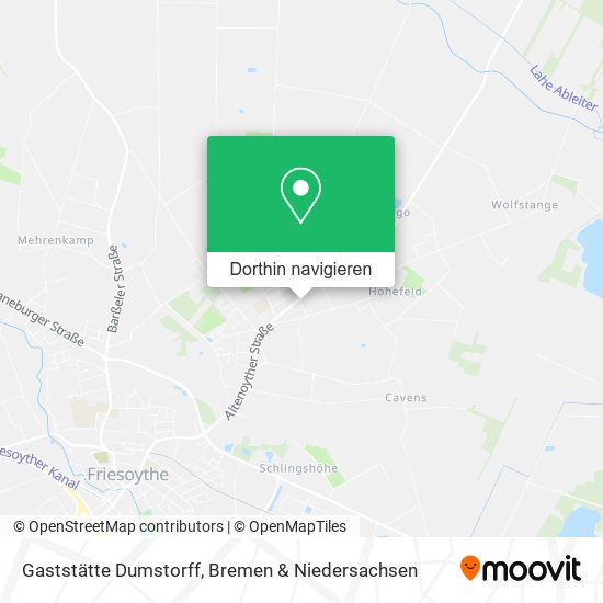 Gaststätte Dumstorff Karte