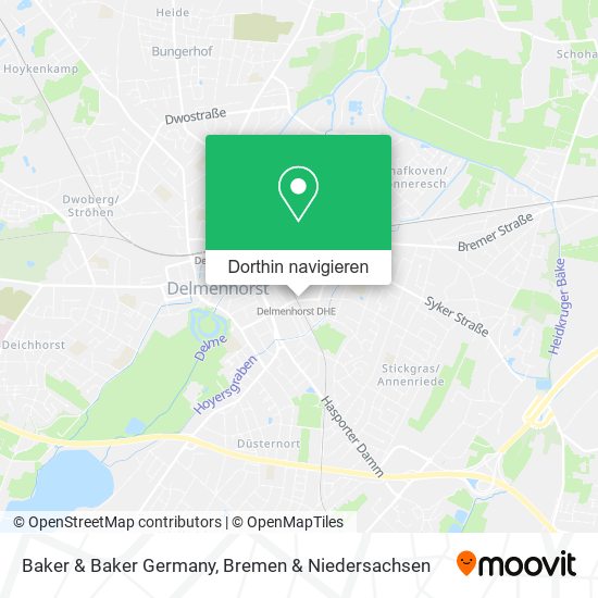 Baker & Baker Germany Karte