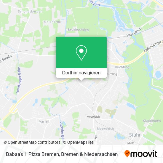 Babaa's 1 Pizza Bremen Karte