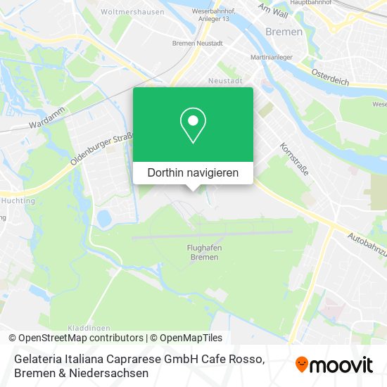 Gelateria Italiana Caprarese GmbH Cafe Rosso Karte