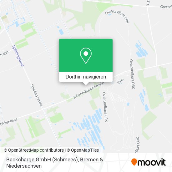 Backcharge GmbH (Schmees) Karte