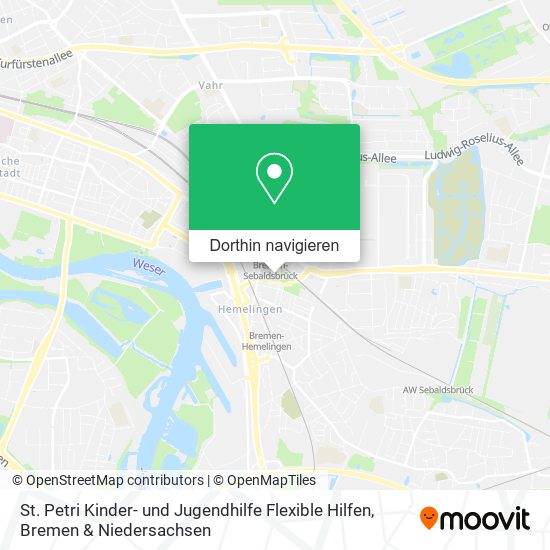 St. Petri Kinder- und Jugendhilfe Flexible Hilfen Karte