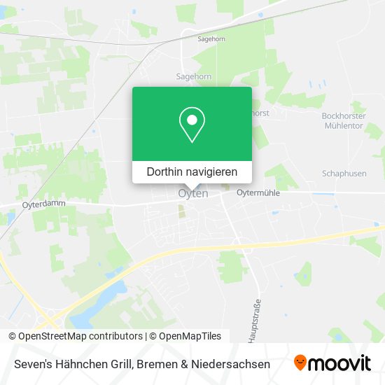 Seven's Hähnchen Grill Karte