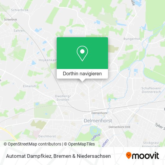 Automat Dampfkiez Karte