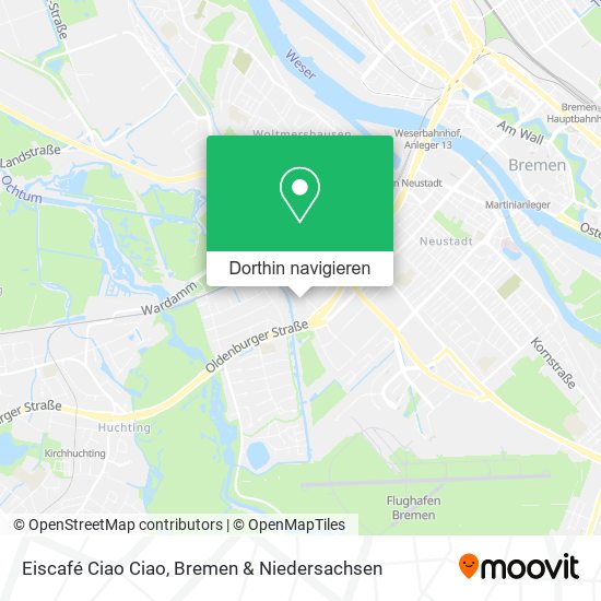 Eiscafé Ciao Ciao Karte