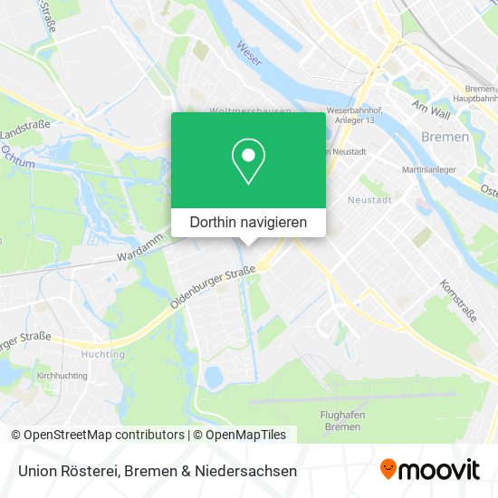 Union Rösterei Karte