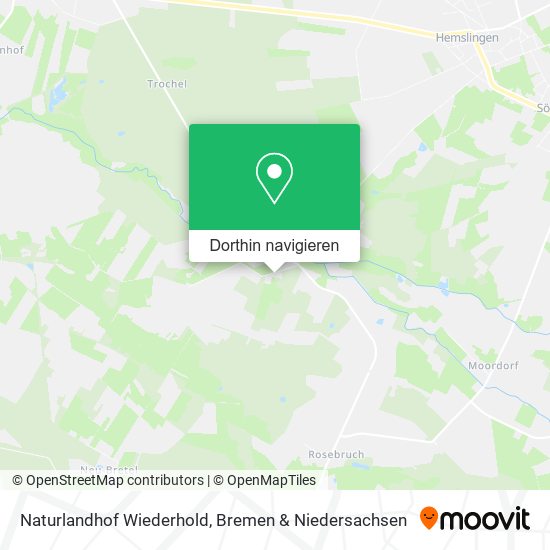 Naturlandhof Wiederhold Karte
