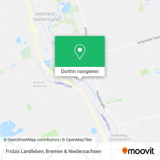 Frida's Landleben Karte