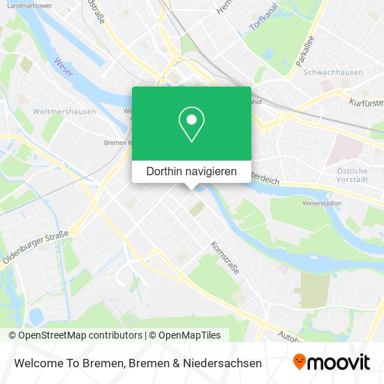 Welcome To Bremen Karte