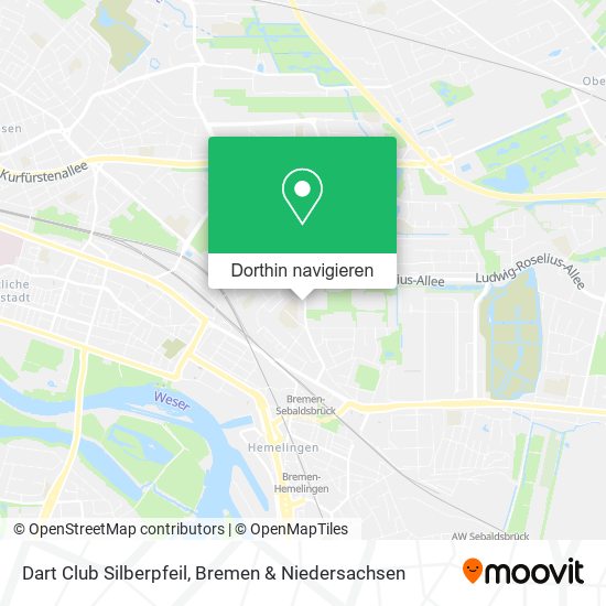 Dart Club Silberpfeil Karte