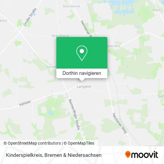 Kinderspielkreis Karte