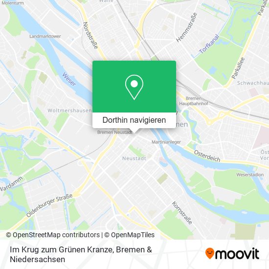 Im Krug zum Grünen Kranze Karte