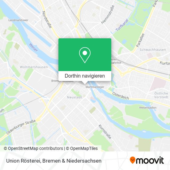 Union Rösterei Karte