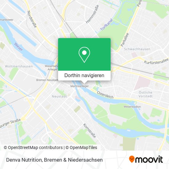 Denva Nutrition Karte