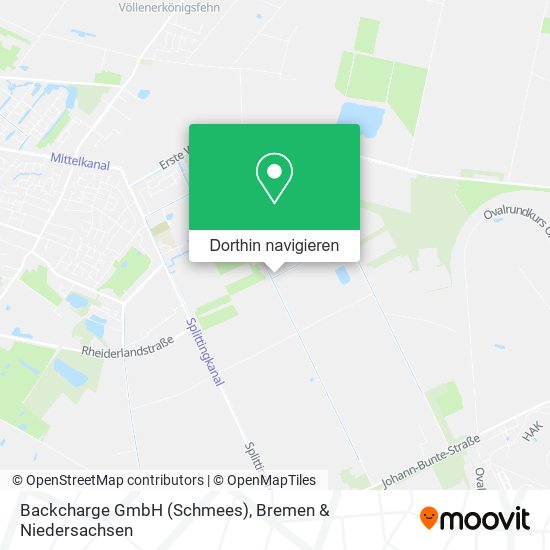 Backcharge GmbH (Schmees) Karte