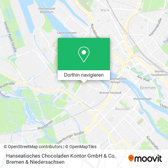Hanseatisches Chocoladen Kontor GmbH & Co Karte