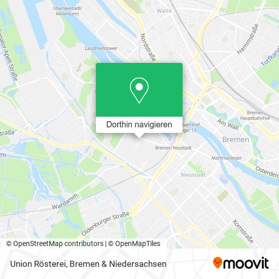 Union Rösterei Karte