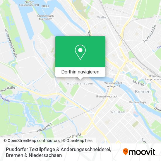 Pusdorfer Textilpflege & Änderungsschneiderei Karte