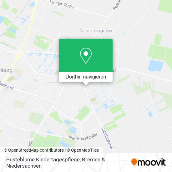Pusteblume Kindertagespflege Karte