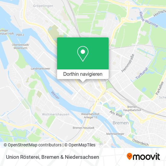 Union Rösterei Karte