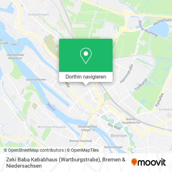 Zeki Baba Kebabhaus (Wartburgstrabe) Karte