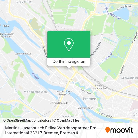 Martina Hasenpusch Fitline Vertriebspartner Pm International 28217 Bremen Karte