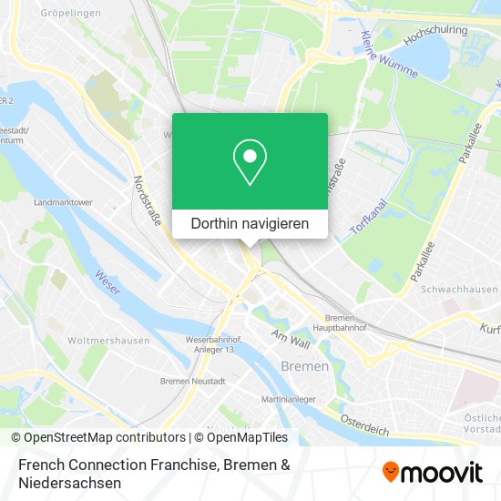 French Connection Franchise Karte