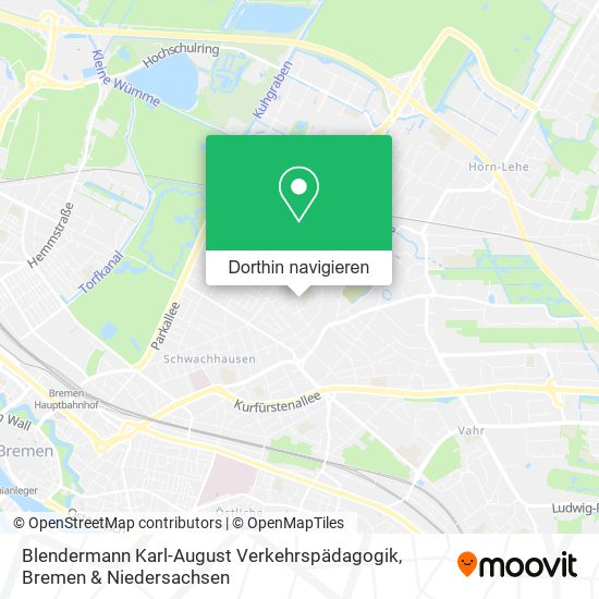Blendermann Karl-August Verkehrspädagogik Karte