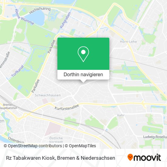 Rz Tabakwaren Kiosk Karte