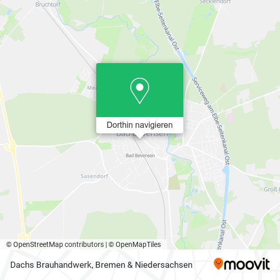 Dachs Brauhandwerk Karte