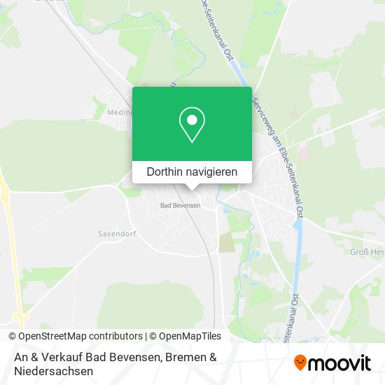 An & Verkauf Bad Bevensen Karte