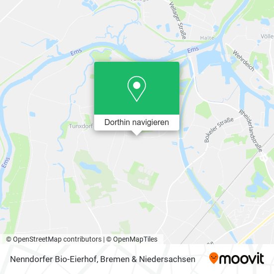 Nenndorfer Bio-Eierhof Karte