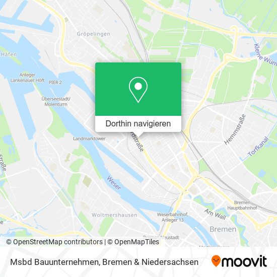 Msbd Bauunternehmen Karte