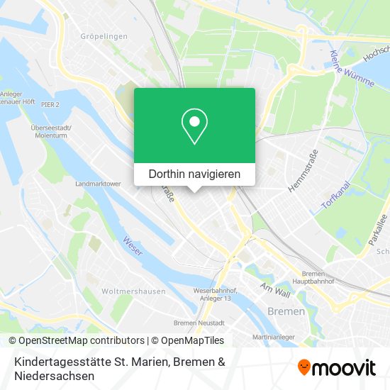 Kindertagesstätte St. Marien Karte