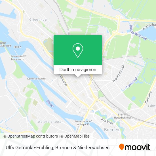 Ulfs Getränke-Frühling Karte