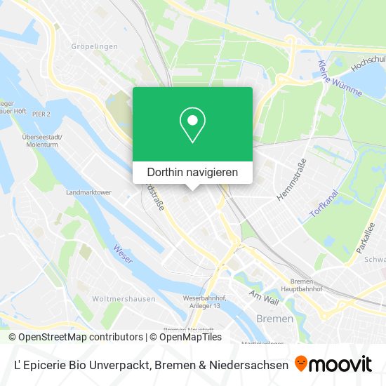 L' Epicerie Bio Unverpackt Karte