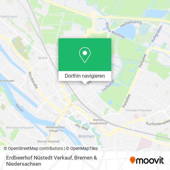 Erdbeerhof Nüstedt Verkauf Karte
